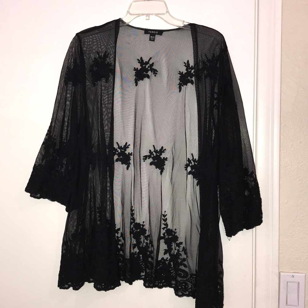 Kimono Sheer Jacket